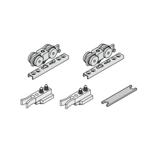 Trọn bộ phụ kiện cửa trượt 250K Hafele 940.42.138