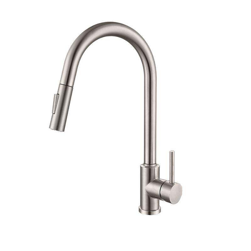 Vòi rửa chén inox cảm ứng Hafele 570.58.631 Vòi rửa chén inox cảm ứng Hafele 570.58.631