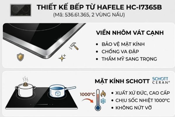 Hình ảnh Bếp từ Hafele 536.61.365 HC-I7365B