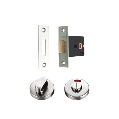 Thân khóa và chốt vệ sinh Hafele 902.54.290 inox mờ
